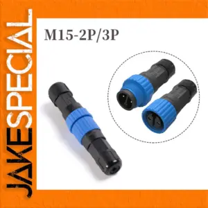 IP68 Waterproof Power Connector for Outdoor Use