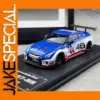 Blue Nissan GTR R35 LBWK 1:64 Diecast Model