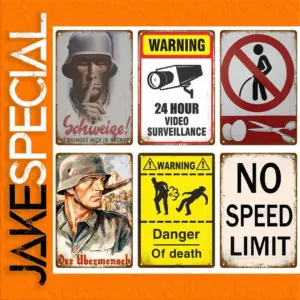 Retro Metal Sign for Unique Vintage Decor