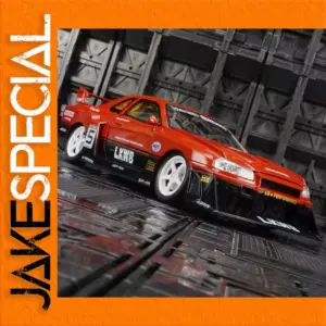 Red Nissan Skyline Ares GTR R34 1:18 Diecast Model