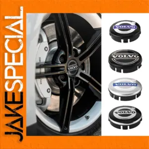 Aluminum Wheel Center Caps Set for S40, V60, XC60