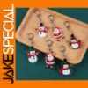 Festive Christmas Keychain Pendant Set