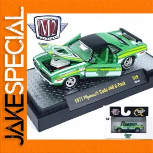 1971 Plymouth Cuda Diecast Model 1/64 Scale