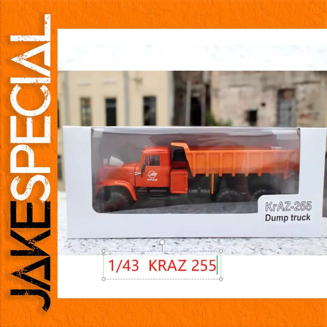 KRAZ 255 Dump Truck 1/43 Scale Model 1 KRAZ 255 Dump Truck 1/43 Scale Model