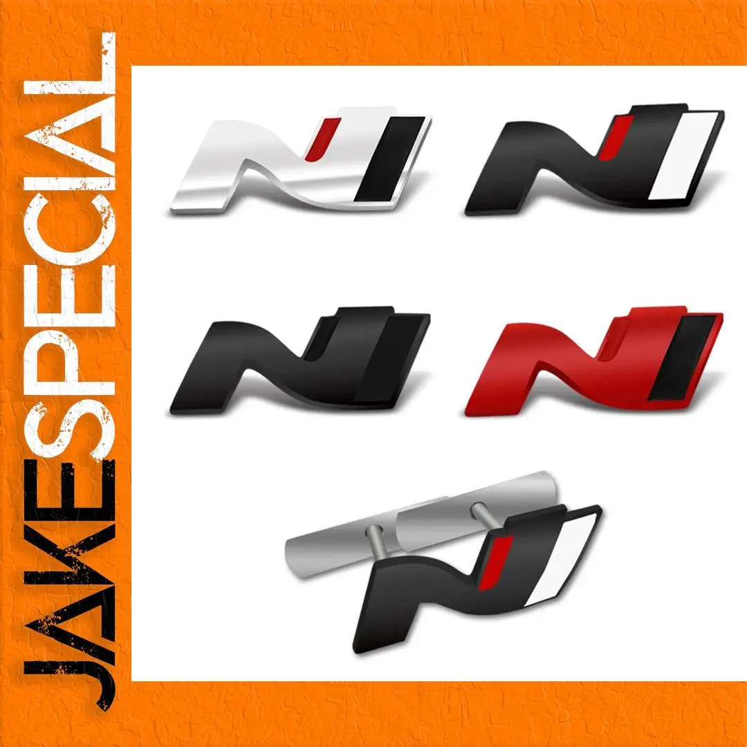 3D Metallic N Emblem for Vehicles 1 3D Metallic N Emblem for Vehicles