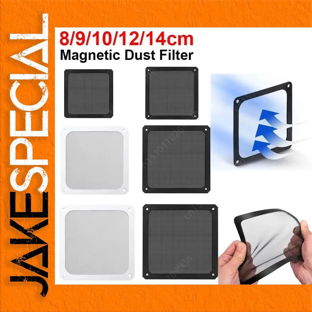 PC Magnetic Dust Filter for Cooling Fans 1 PC Magnetic Dust Filter for Cooling Fans