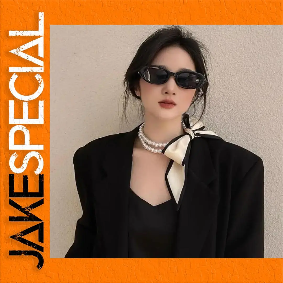 Elegant Black and White Women's Scarf Belt 1 Elegant Black and White Women's Scarf Belt