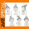 Christmas Snowman Pendants Set of 6 or 12
