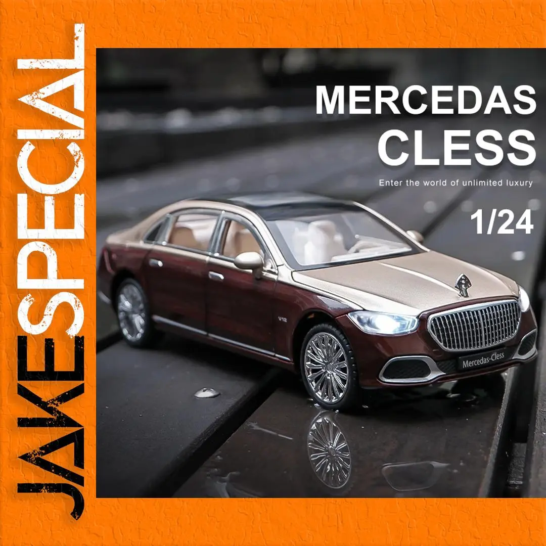 Mercedes-Maybach S680 1:22 Scale Diecast Model 1 Mercedes-Maybach S680 1:22 Scale Diecast Model