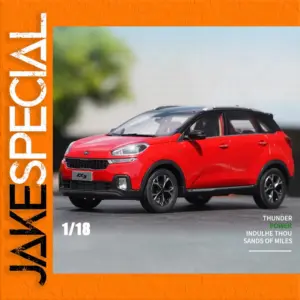 Vivid Red 2016 Kia KX3 SUV Diecast Model