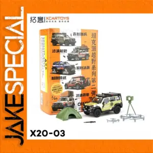 Military Off-Road Die-Cast Mini Set XCARTOYS
