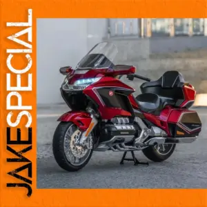 Red Honda Gold Wing GL800 2021 Diecast Model