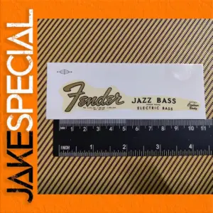 Vintage Custom Bass Decal Set for Guitars