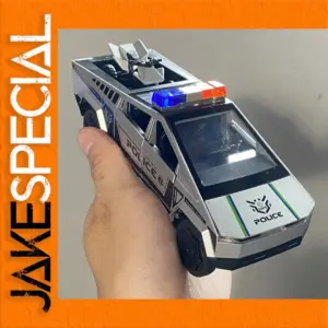 1:32 Scale Diecast Off-Road Police Pickup Truck