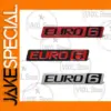 Euro 6 Truck Emblem with 3D "EURO 6" Lettering