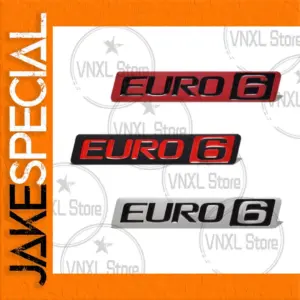 Euro 6 Emblem for Volvo Trucks