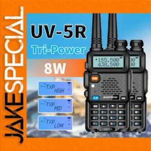 Baofeng UV-5R Dual-Band Walkie-Talkie Set
