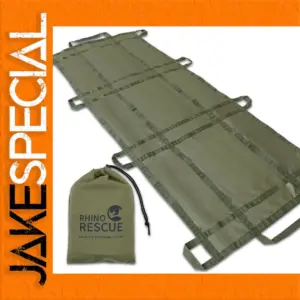Emergency Rescue Litter with Reinforced Handles