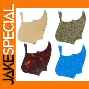 Custom Pickguard for 5-String Jazz Bass