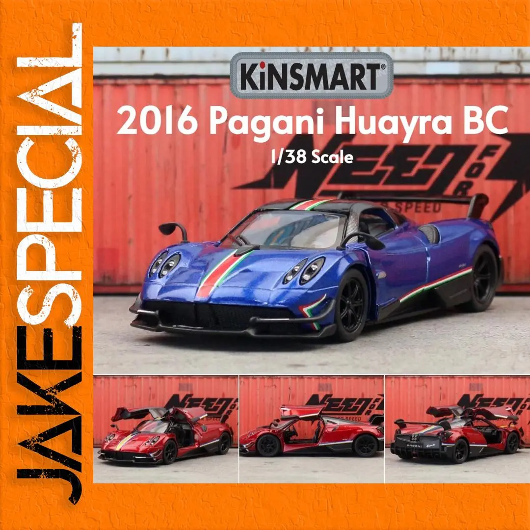 Pagani Huayra BC Super Sport Diecast Model in Blue 1 Pagani Huayra BC Super Sport Diecast Model in Blue
