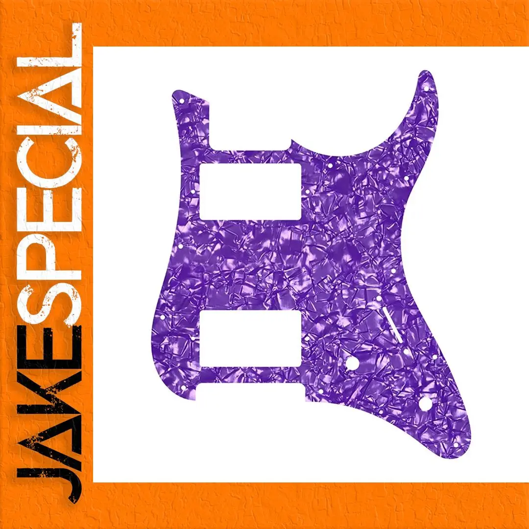 Yamaha EG112 Purple Pearl Pickguard with Screws 1 Yamaha EG112 Purple Pearl Pickguard with Screws