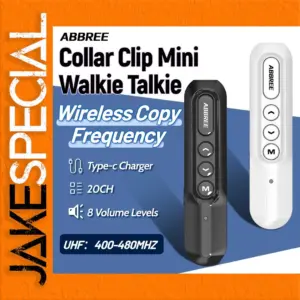 ABBREE AR-W5 Mini Walkie Talkies 400-480MHz