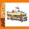 Vintage Food Truck Model with 725 Bricks