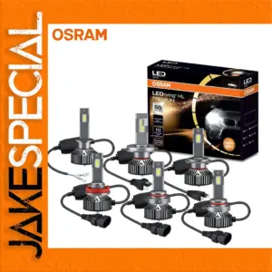 OSRAM LED Headlight Bulbs 6000K 4500 Lumens Pack of 2