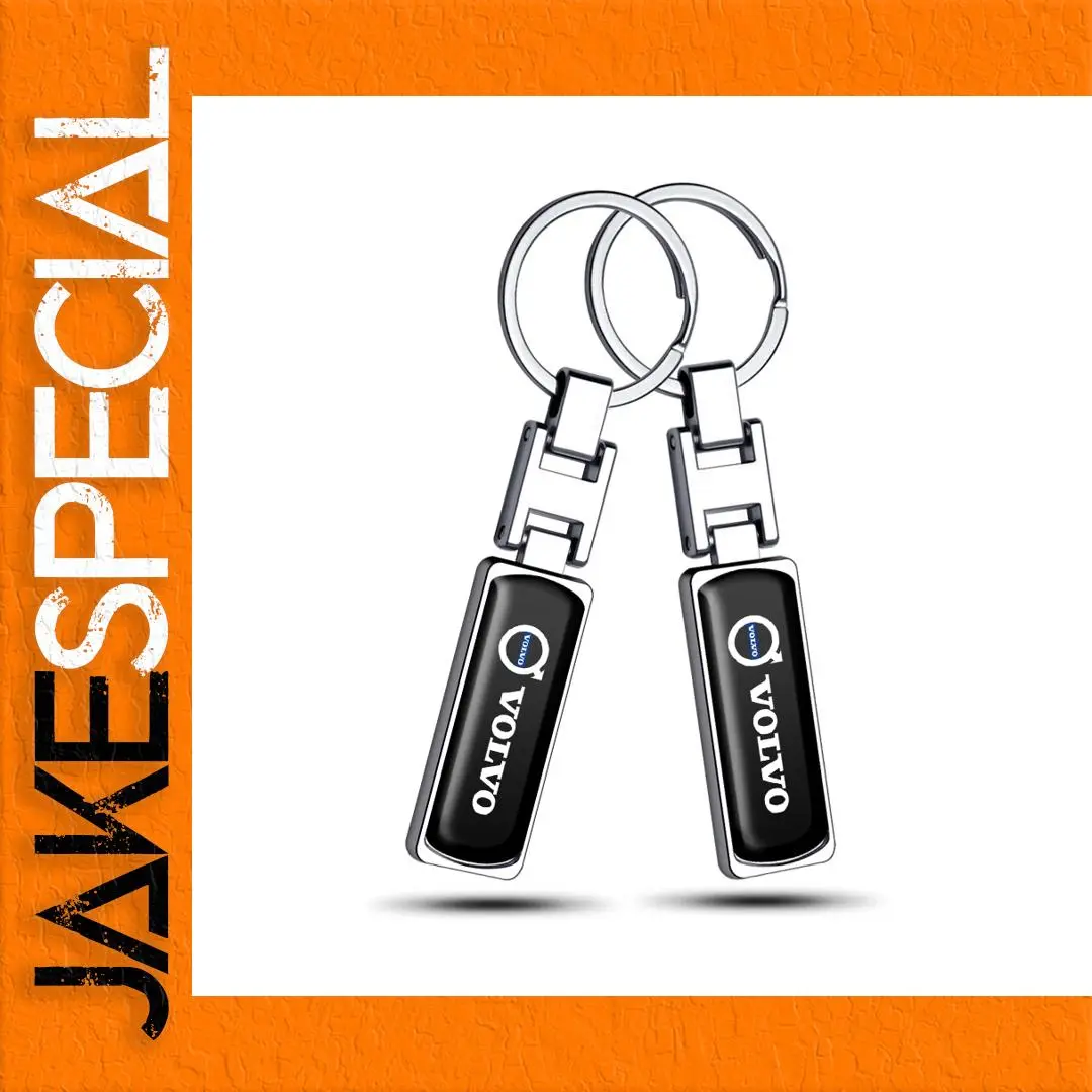 Metal Epoxy Car Keychain for V40, V60, XC90 1 Metal Epoxy Car Keychain for V40, V60, XC90