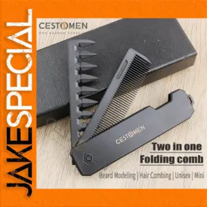 2 in 1 Pocket Folding Comb for Grooming