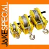1200 lbs Manual Hand Winch with 10M Steel Rope