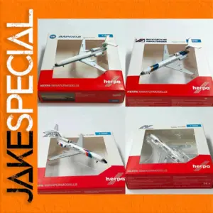Diecast Tu-154M Model Airplane Collection