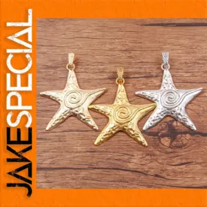 Marine Starfish Jewelry Pendant