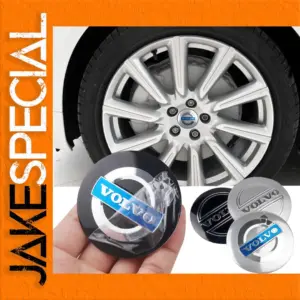 Wheel Center Cap Badge Covers Set for 56mm & 60mm