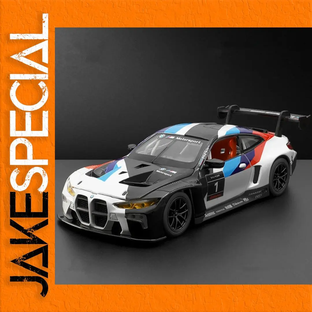 BMW M4 GT3 Diecast Model 1:24 Scale 1 BMW M4 GT3 Diecast Model 1:24 Scale