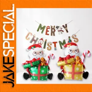 Large Santa Claus Christmas Foil Balloon 100cm