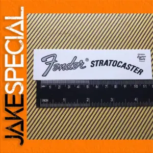Fender Stratocaster Logo Decal Set of 3