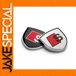 Modern Alloy Shield Emblem for Vehicles