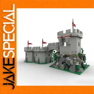 Medieval Castle Camouflage Outpost Model