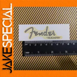 Vintage Custom Bass Decals for ST and Tele Guitars