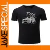 Oversized Black BMW E46 Graphic T-shirt