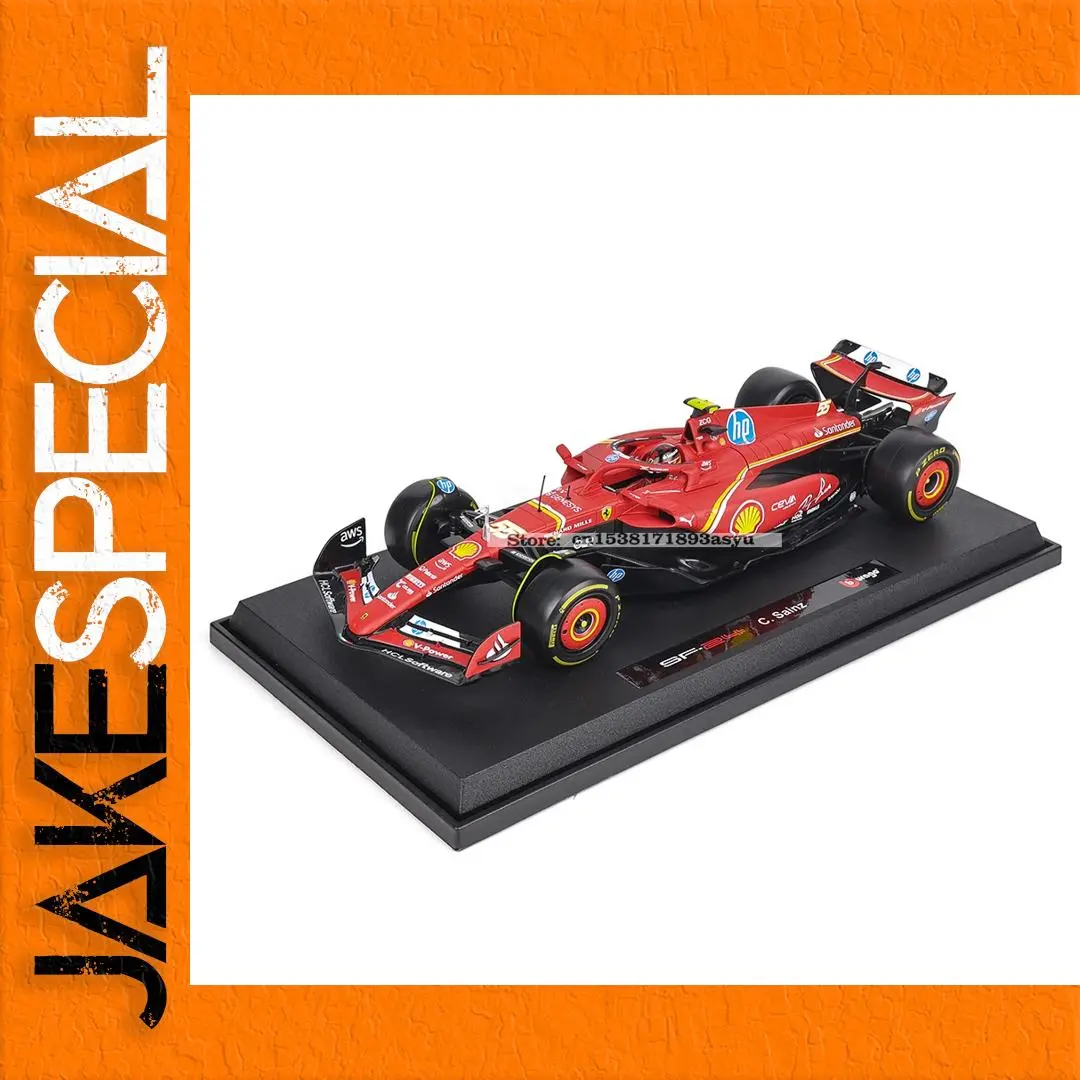 Ferrari SF24 1:18 Diecast Model in Collectible Display 1 Ferrari SF24 1:18 Diecast Model in Collectible Display