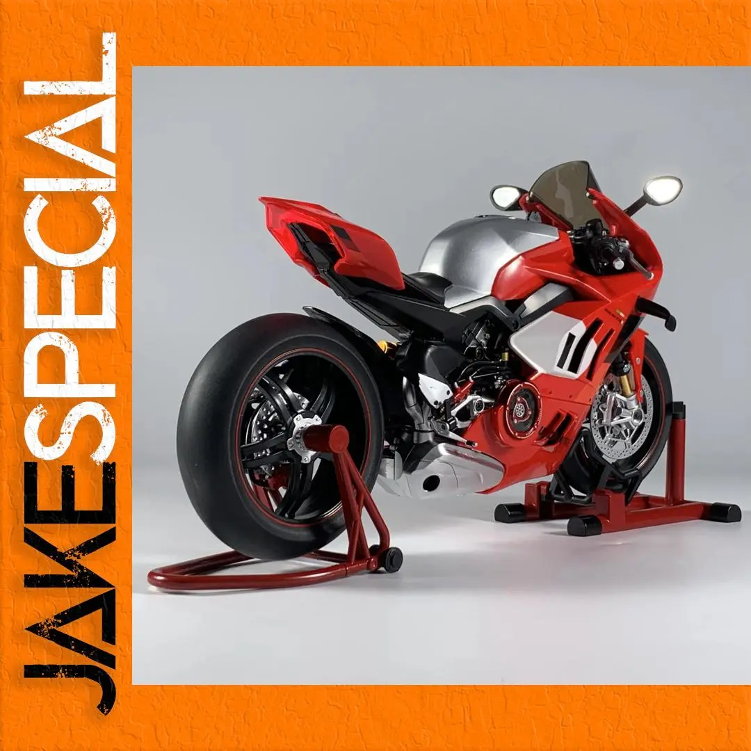Ducati V4 Diecast Motorcycle Model 1:6/7 Scale 1 Ducati V4 Diecast Motorcycle Model 1:6/7 Scale