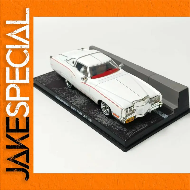 The Elegance of the Vintage White Cadillac Eldorado Miniature Model 1 67ad4057ef584dc895fe9ea7 product image