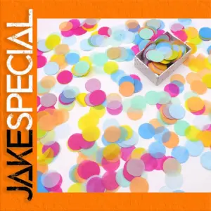 Colorful Biodegradable Confetti for Celebrations