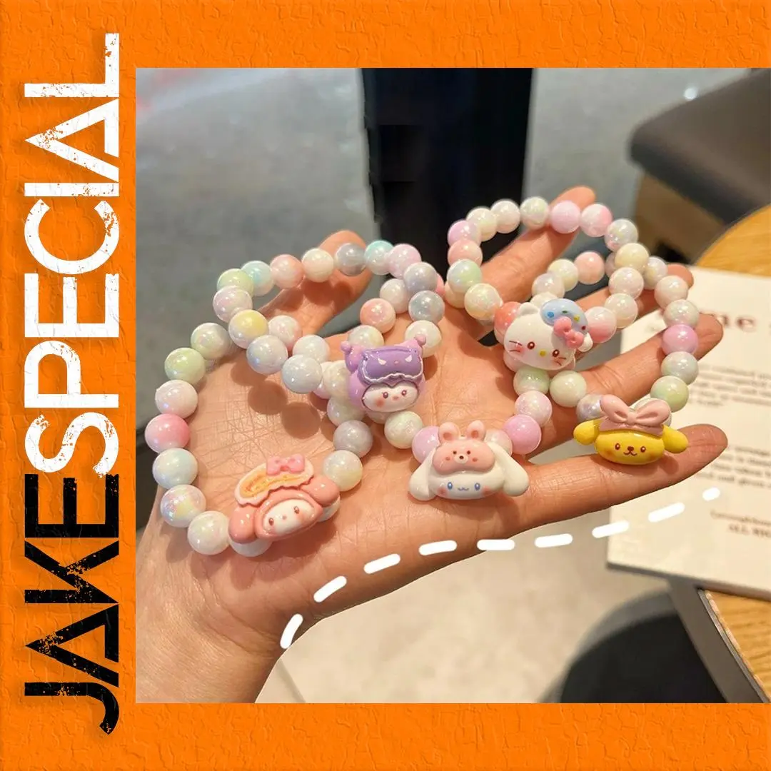 Sanrio Character Bead Bracelet for Adults 1 Sanrio Character Bead Bracelet for Adults