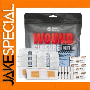 Rhino Rescue Wound Closure Kit with Zip Stitch Strips