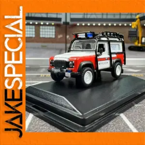 1:76 Scale Defender 90 Police Model Car