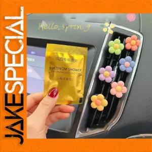 Colorful Resin Car Air Fresheners with Aromatherapy Slots