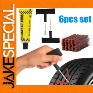 Tubeless Tire Repair Kit for Bikes, Motorcycles & Cars
